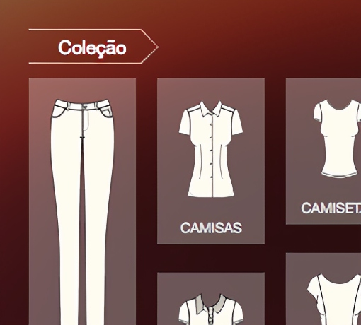 Coleção de modelos para você personalizar e comprar os moldes